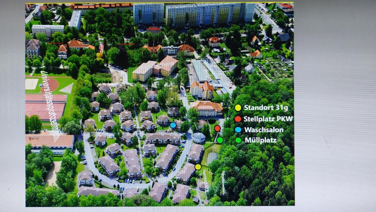 Ferienwohnung Am Stadtwald Freiberg Buitenkant foto